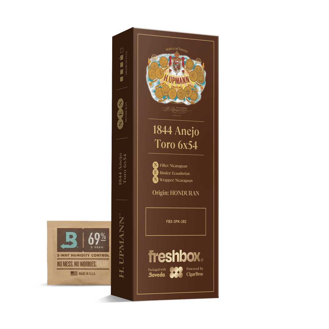 H Upmann 1844 Anejo Toro 6x54 FreshBox | Cigar 3-Pack FreshBox H Upmann 