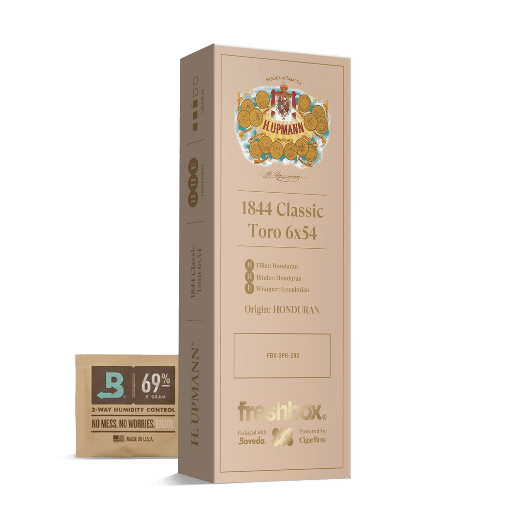 H Upmann 1844 Classic Toro 6x54 FreshBox | Cigar 3-Pack FreshBox H Upmann 