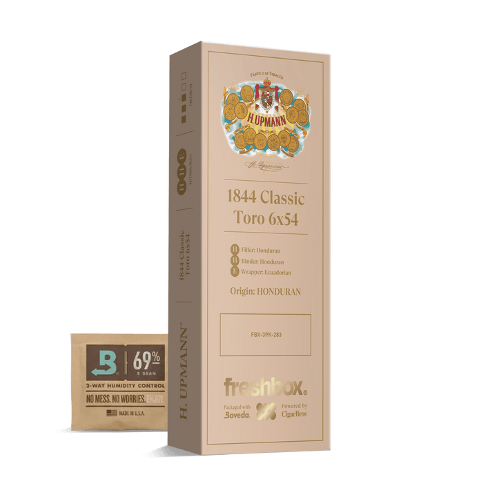H Upmann 1844 Classic Toro 6x54 FreshBox | Cigar 3-Pack FreshBox H Upmann 