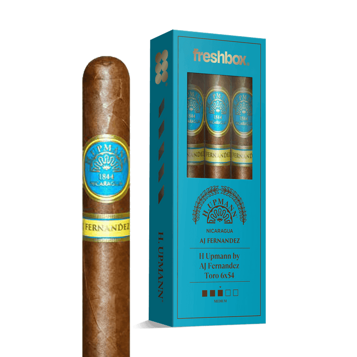 H Upmann by AJ Fernandez Toro 6x54 FreshBox | Cigar 3-Pack FreshBox H Upmann 