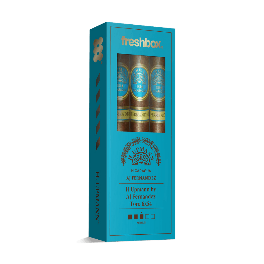 H Upmann by AJ Fernandez Toro 6x54 FreshBox | Cigar 3-Pack FreshBox H Upmann 