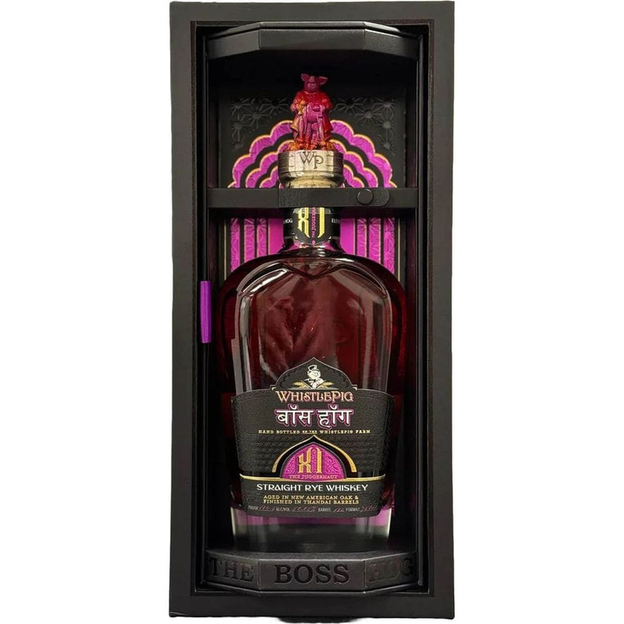 WhistlePig The Boss Hog XI: The Juggernaut Holi Edition Straight Rye Whiskey 750 mL WhistlePig 