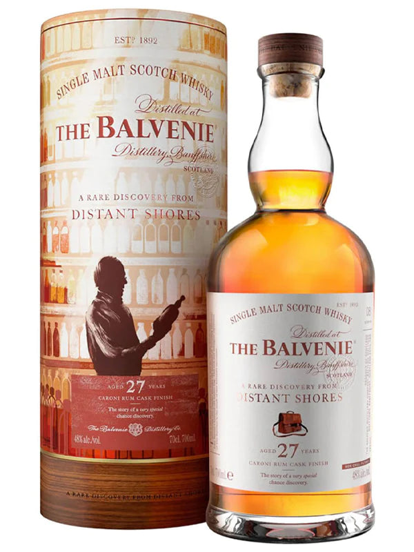 The Balvenie A Rare Discovery From Distant Shores 27 Year Old Single Malt Scotch Whisky Scotch Whisky The Balvenie 
