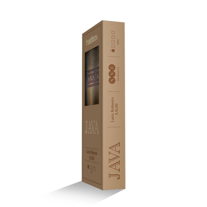 Java Latte Robusto 5.5x50 FreshBox | Cigar 3-Pack FreshBox Java 