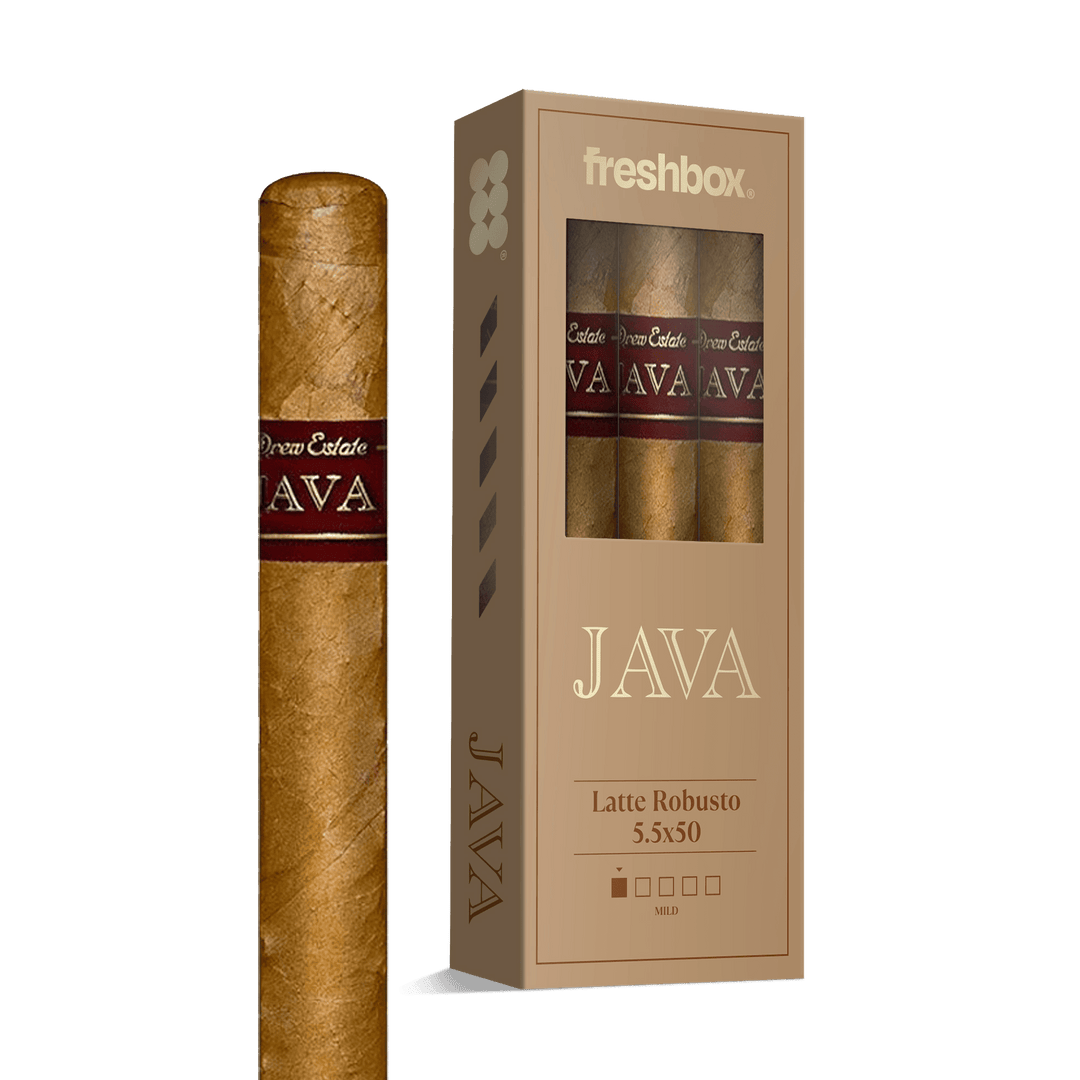 Java Latte Robusto 5.5x50 FreshBox | Cigar 3-Pack FreshBox Java 