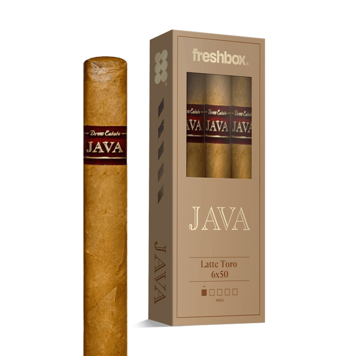 Java Latte Toro 6x50 FreshBox | Cigar 3-Pack FreshBox Java 