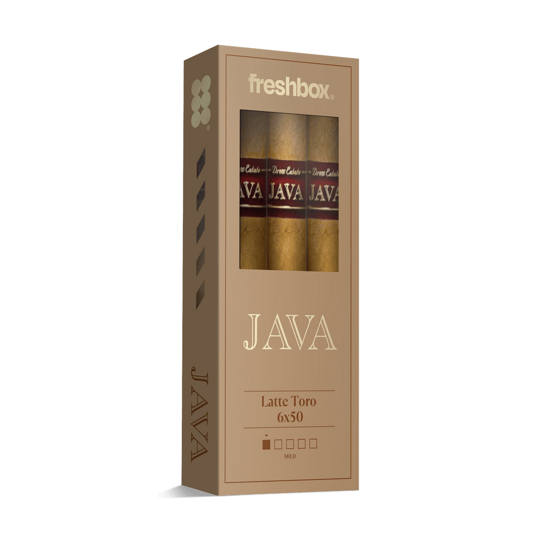 Java Latte Toro 6x50 FreshBox | Cigar 3-Pack FreshBox Java 