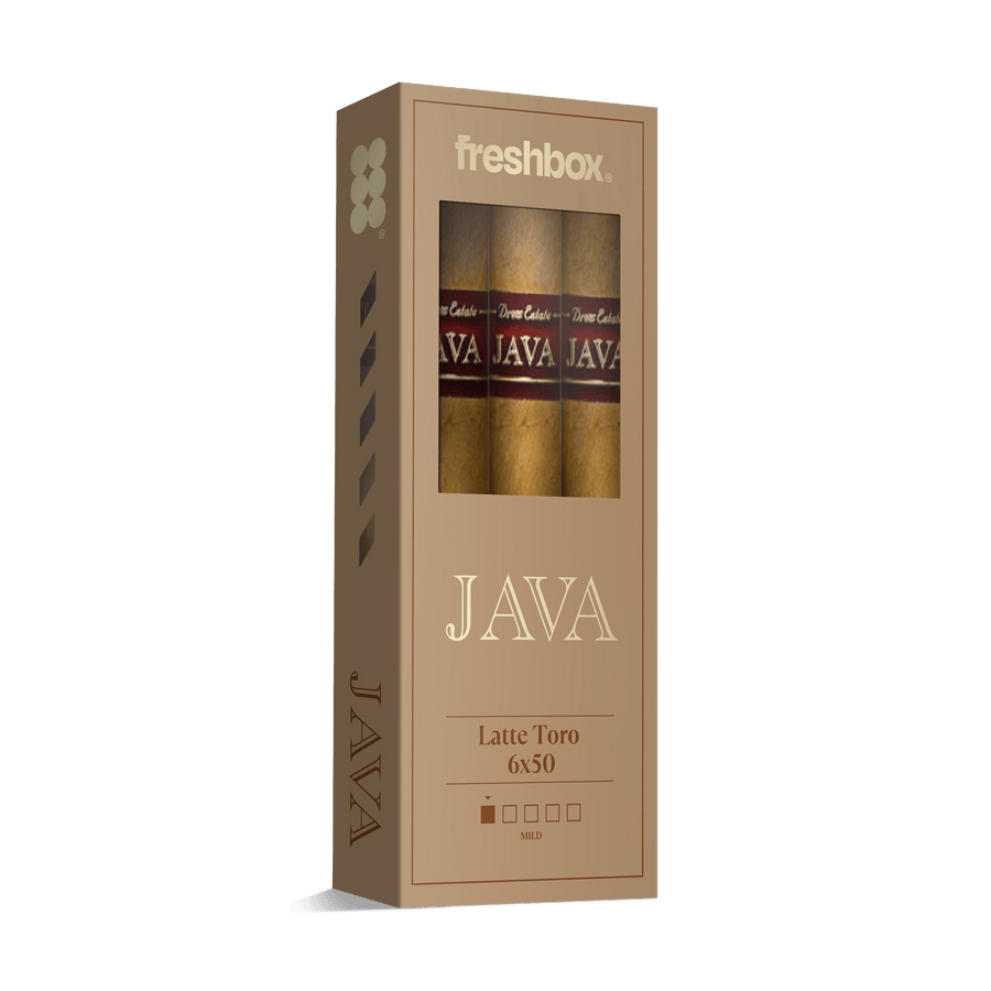 Java Latte Toro 6x50 FreshBox | Cigar 3-Pack FreshBox Java 