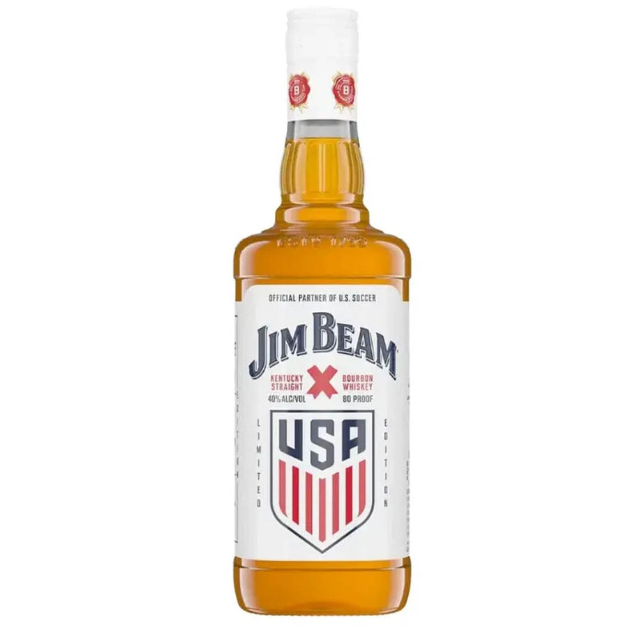 Jim Beam US Soccer Federation Edition Kentucky Straight Bourbon 750mL Whiskey Caviar 