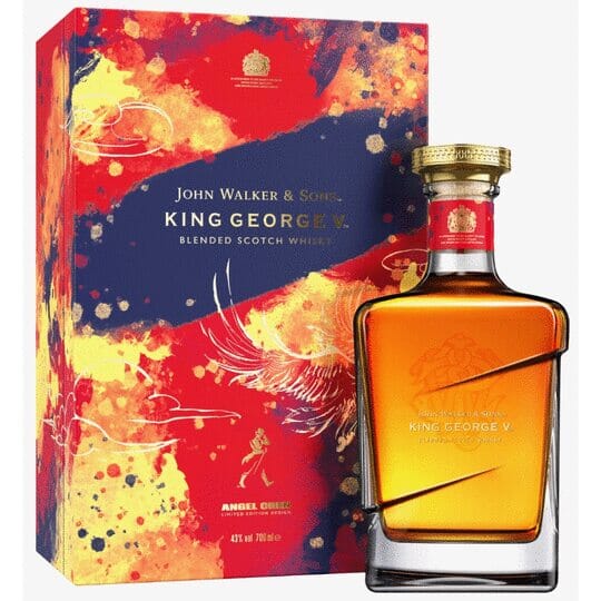 Johnnie Walker King George V Lunar New Year Edition 2023 Angel Chen Scotch Whisky Johnnie Walker 