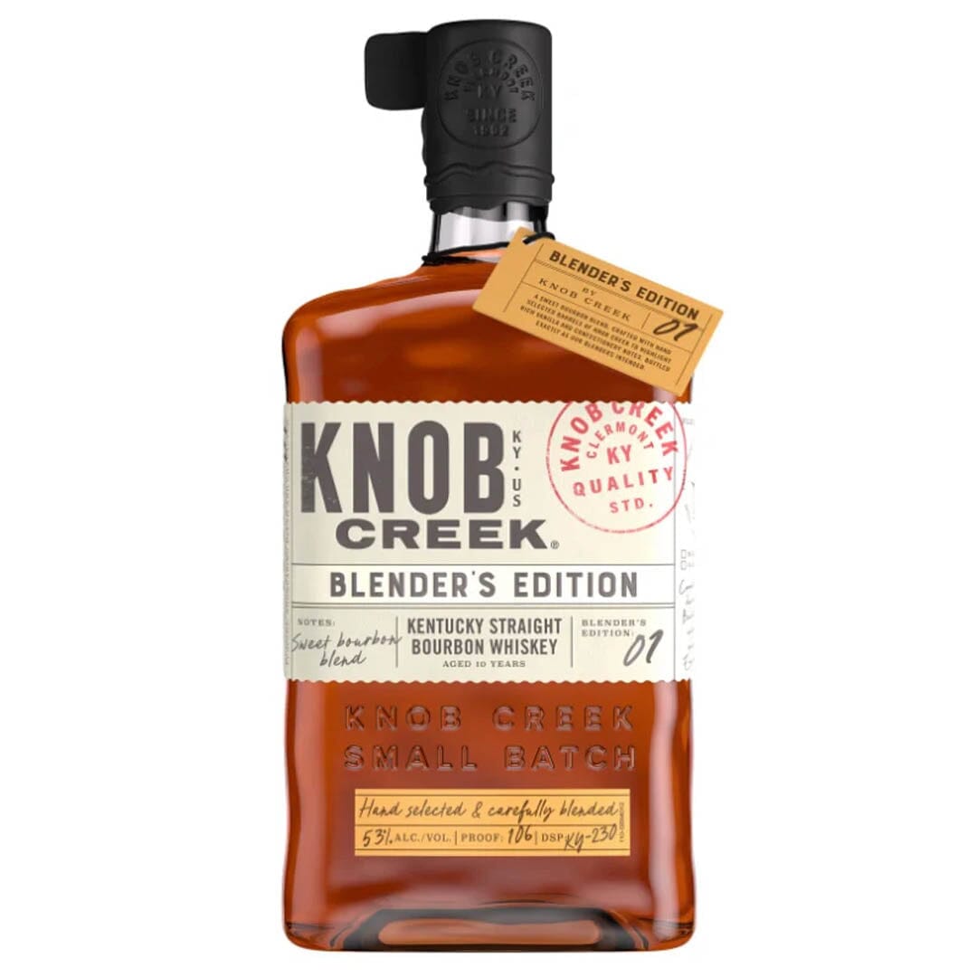 Knob Creek Blender's Edition #1 10 Year Kentucky Bourbon Whiskey Caviar 