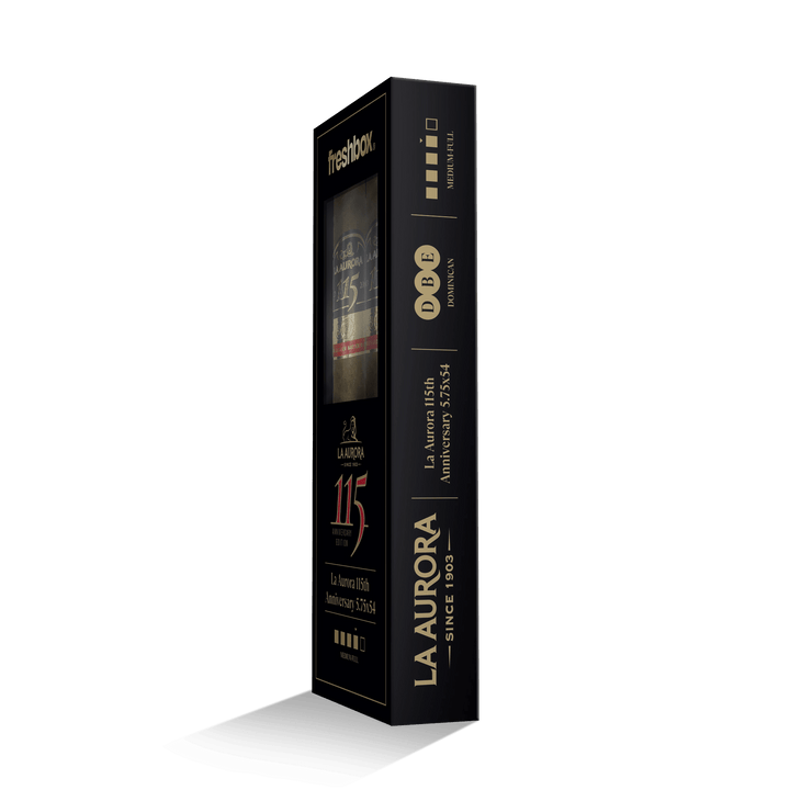 La Aurora 115th Anniversary 5.75x54 FreshBox | Cigar 3-Pack FreshBox La Aurora 
