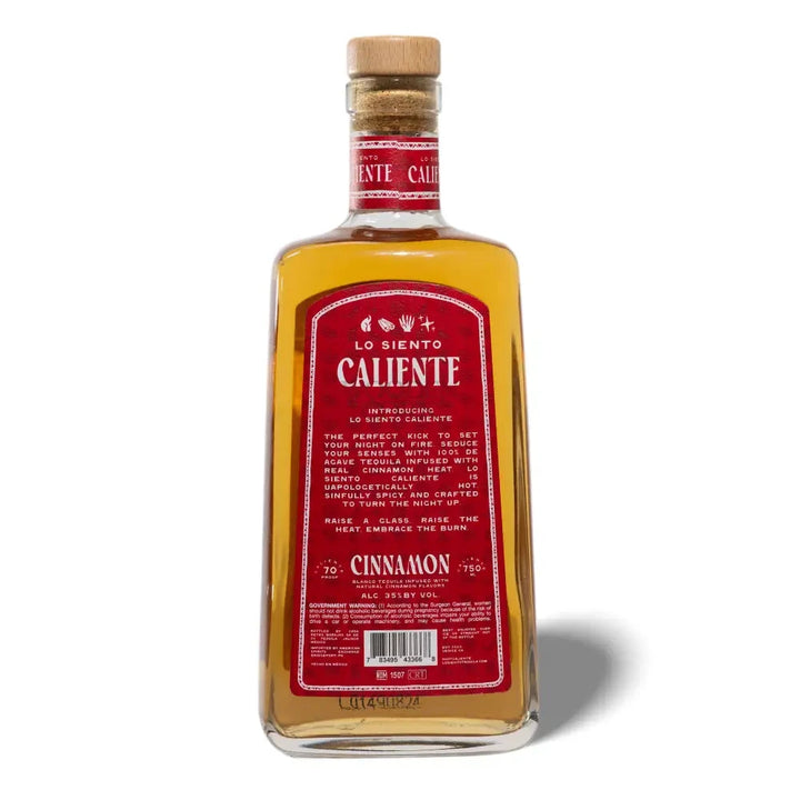 Lo Siento Tequila Caliente Cinnamon Blanco Tequila