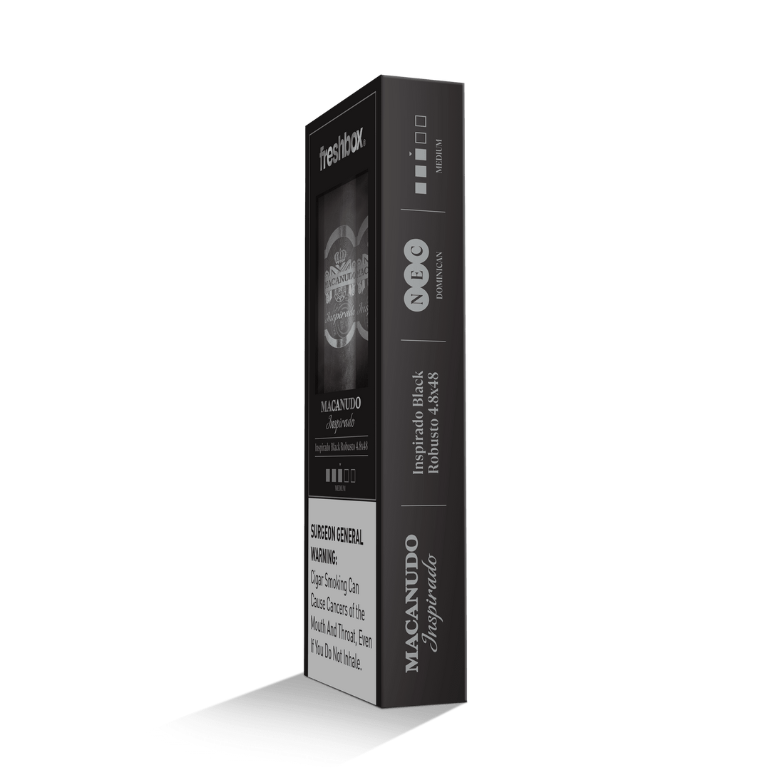 Macanudo Inspirado Black Robusto 4.8x48 FreshBox | Cigar 3-Pack FreshBox Macanudo 