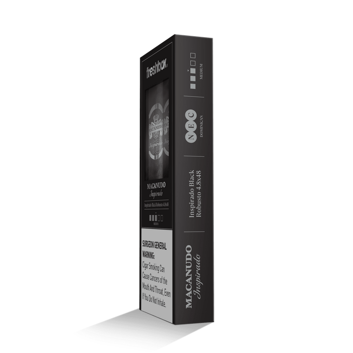 Macanudo Inspirado Black Robusto 4.8x48 FreshBox | Cigar 3-Pack FreshBox Macanudo 