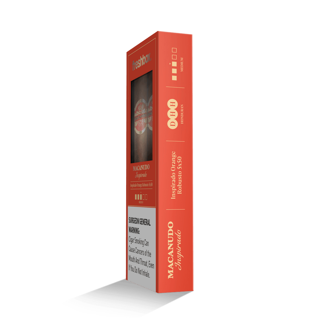 Macanudo Inspirado Orange Robusto 5x50 FreshBox | Cigar 3-Pack FreshBox Macanudo 