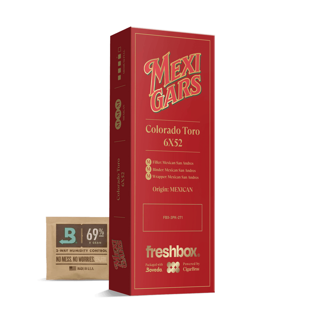 Mexigar Colorado 6x52 FreshBox | Cigar 3-Pack FreshBox Mexigar 