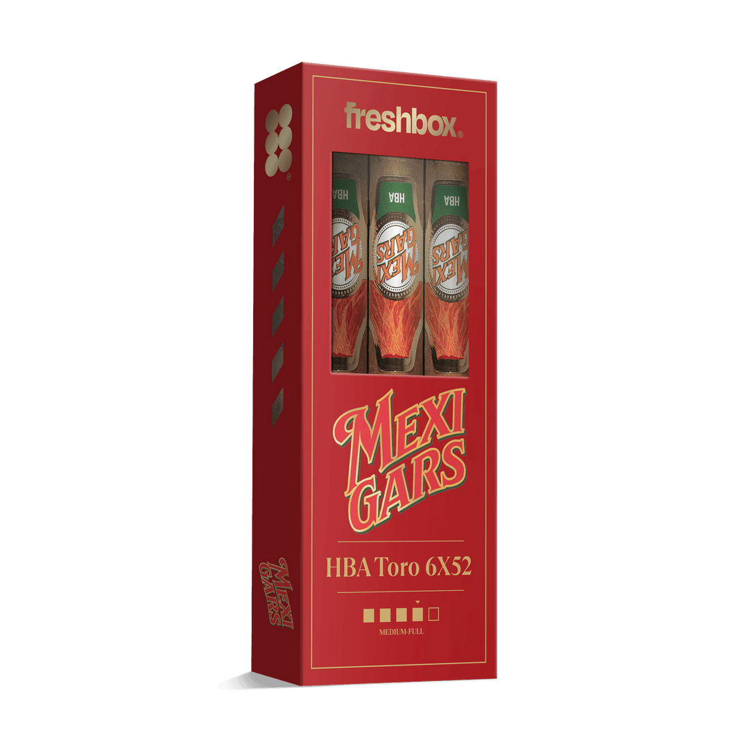 Mexigar HBA 6x52 FreshBox | Cigar 3-Pack FreshBox Mexigar 