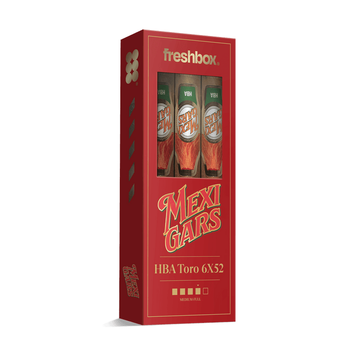 Mexigar HBA 6x52 FreshBox | Cigar 3-Pack FreshBox Mexigar 