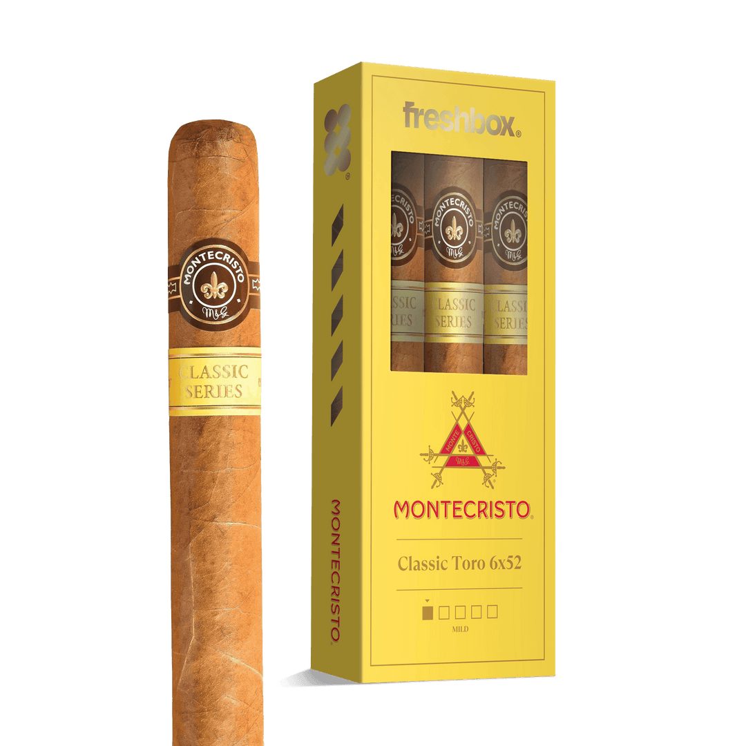 Montecristo Classic Toro 6x52 FreshBox | Cigar 3-Pack FreshBox Montecristo 