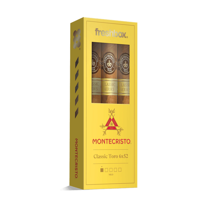 Montecristo Classic Toro 6x52 FreshBox | Cigar 3-Pack FreshBox Montecristo 