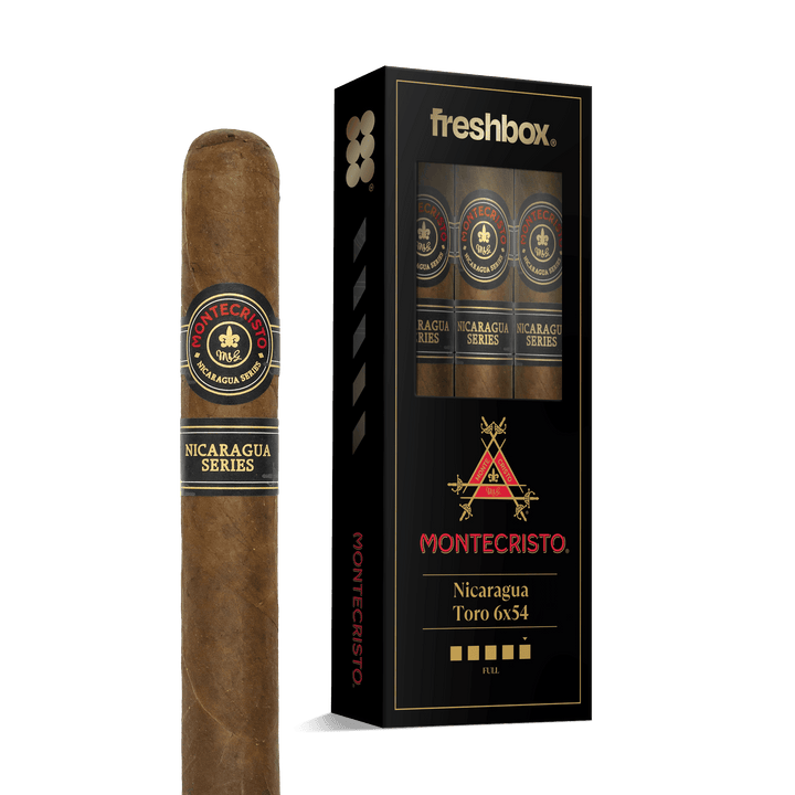 Montecristo Nicauraga Toro 6x54 FreshBox | Cigar 3-Pack FreshBox Montecristo 