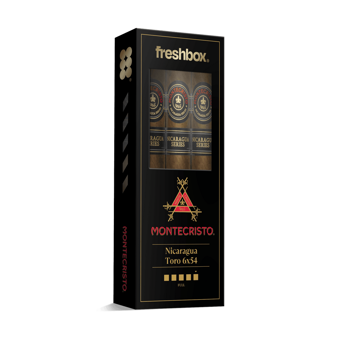 Montecristo Nicauraga Toro 6x54 FreshBox | Cigar 3-Pack FreshBox Montecristo 