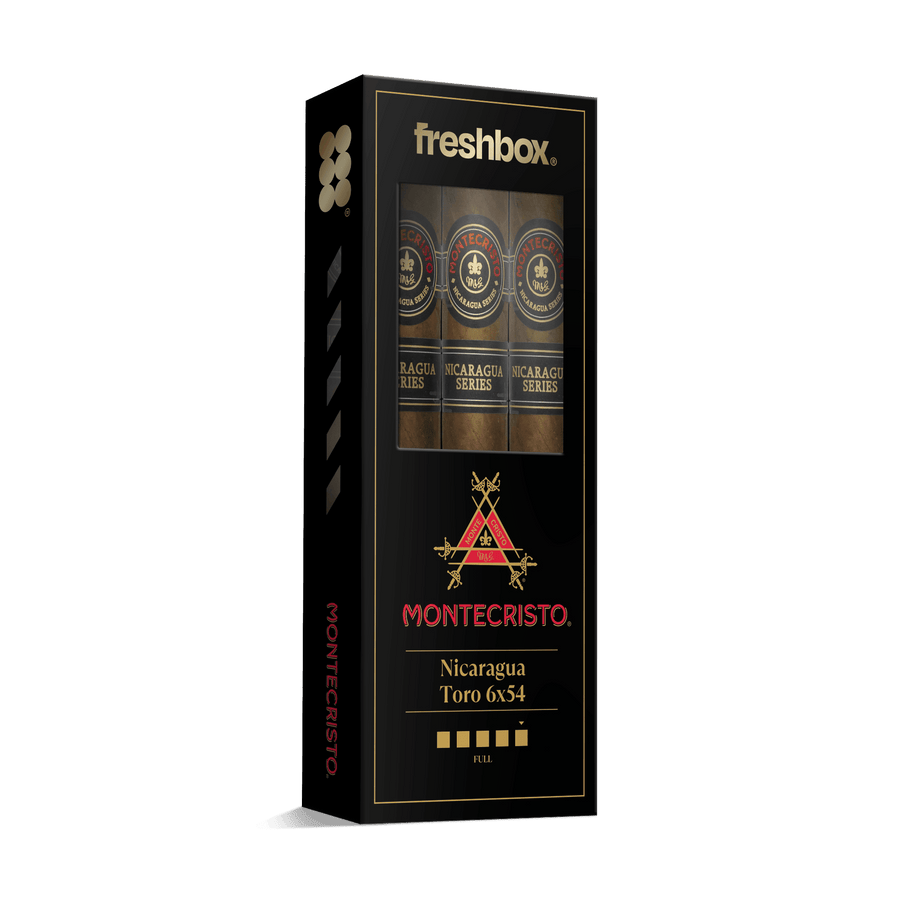 Montecristo Nicauraga Toro 6x54 FreshBox | Cigar 3-Pack FreshBox Montecristo 