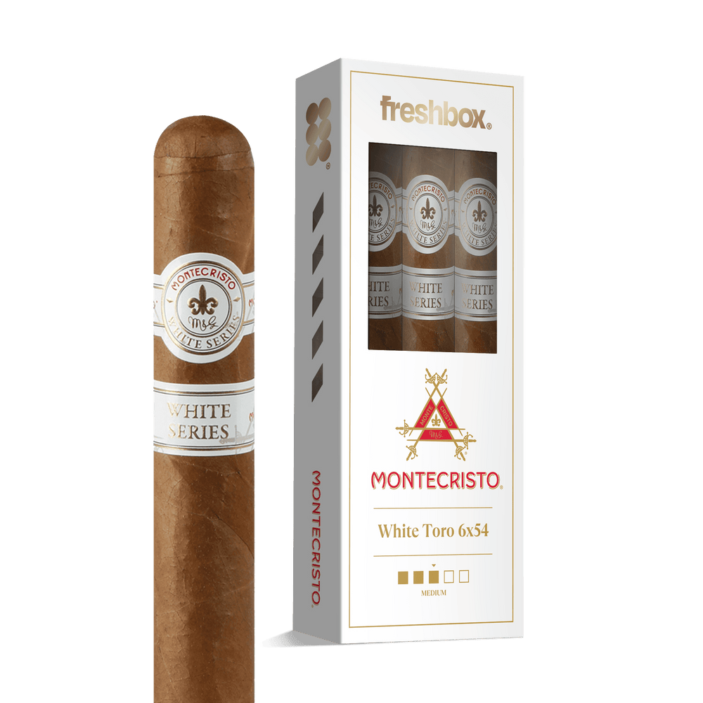 Montecristo White Toro 6x54 FreshBox | Cigar 3-Pack FreshBox Montecristo 