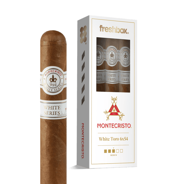 Montecristo White Toro 6x54 FreshBox | Cigar 3-Pack FreshBox Montecristo 