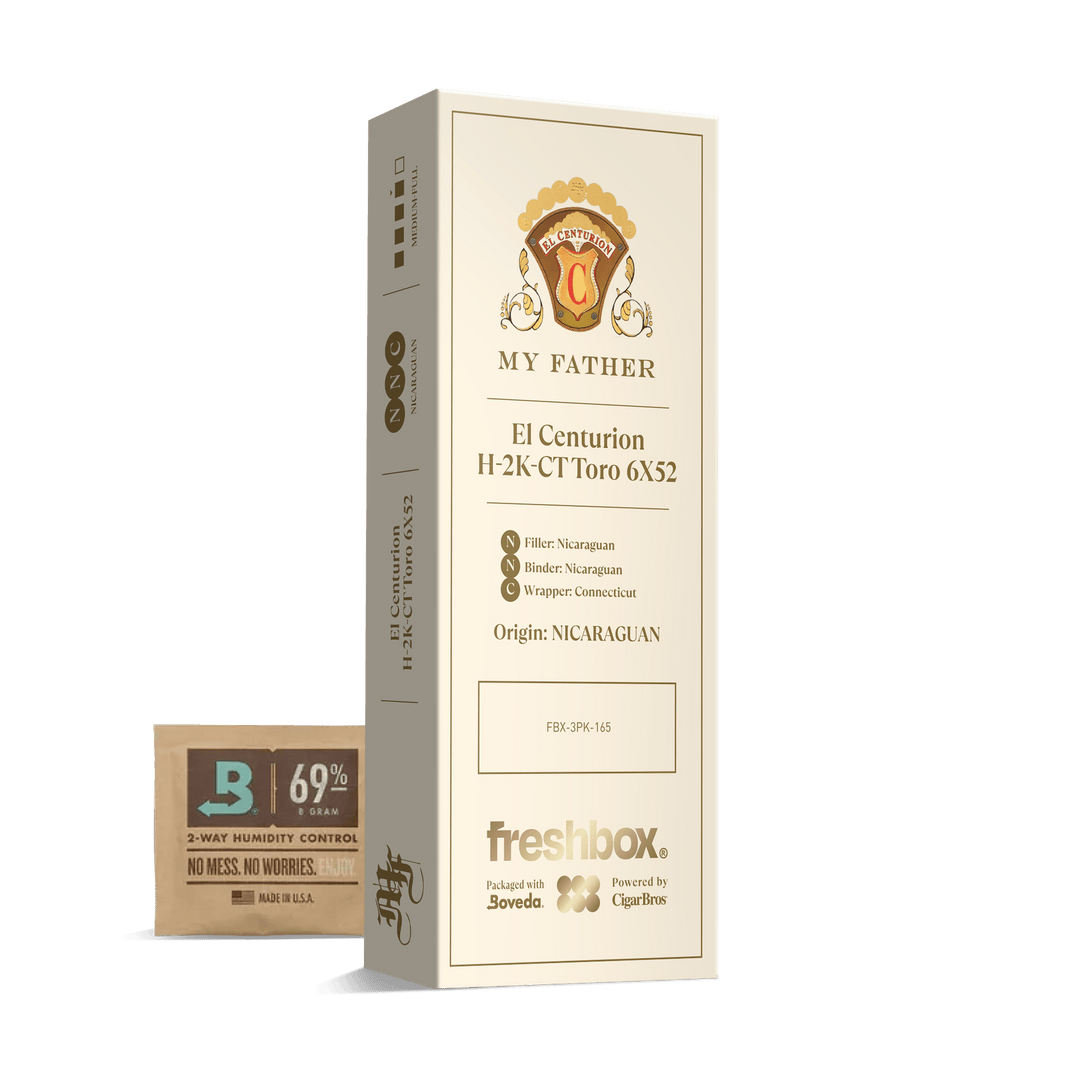 My Father El Centurion H 2k ct Toro 6x52 FreshBox | Cigar 3-Pack FreshBox My Father 
