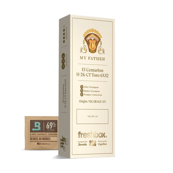 My Father El Centurion H 2k ct Toro 6x52 FreshBox | Cigar 3-Pack FreshBox My Father 