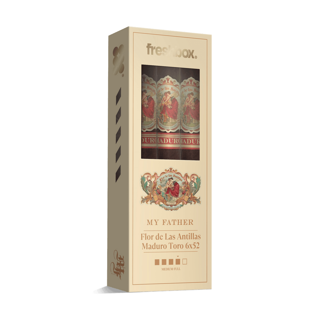 My Father Flor de Las Antillas Maduro Toro 6x52 FreshBox | Cigar 3-Pack FreshBox My Father 
