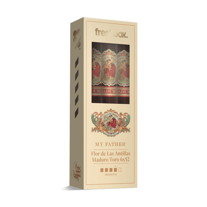 My Father Flor de Las Antillas Maduro Toro 6x52 FreshBox | Cigar 3-Pack FreshBox My Father 