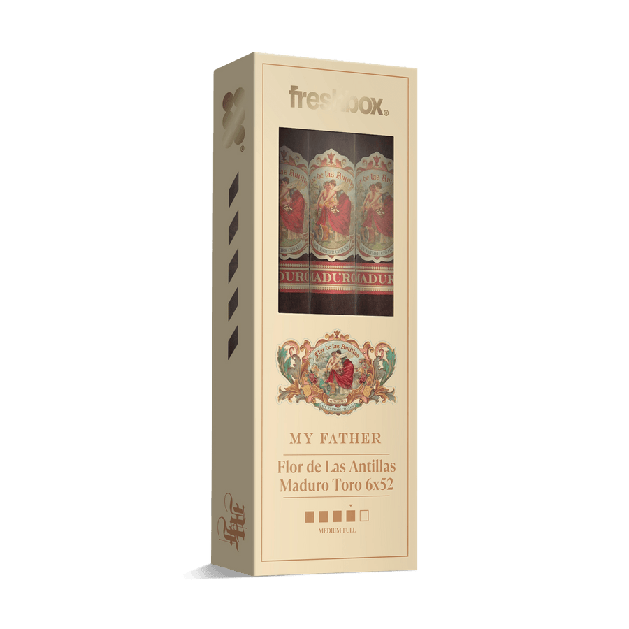 My Father Flor de Las Antillas Maduro Toro 6x52 FreshBox | Cigar 3-Pack FreshBox My Father 