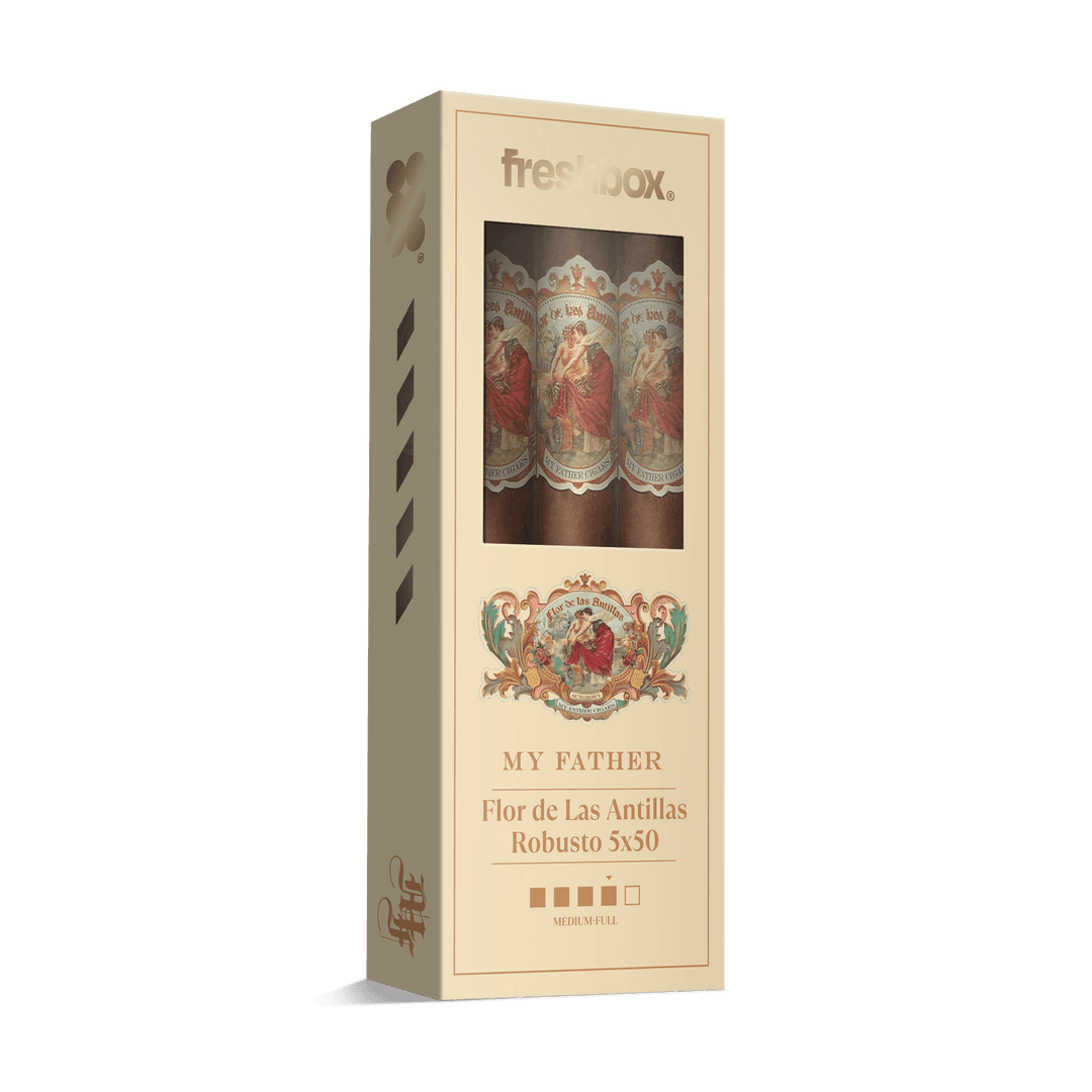 My Father Flor De Las Antillas Robusto 5x50 FreshBox | Cigar 3-Pack FreshBox My Father 