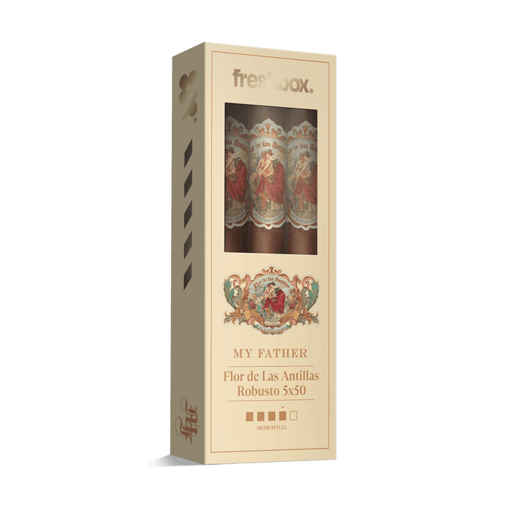 My Father Flor De Las Antillas Robusto 5x50 FreshBox | Cigar 3-Pack FreshBox My Father 