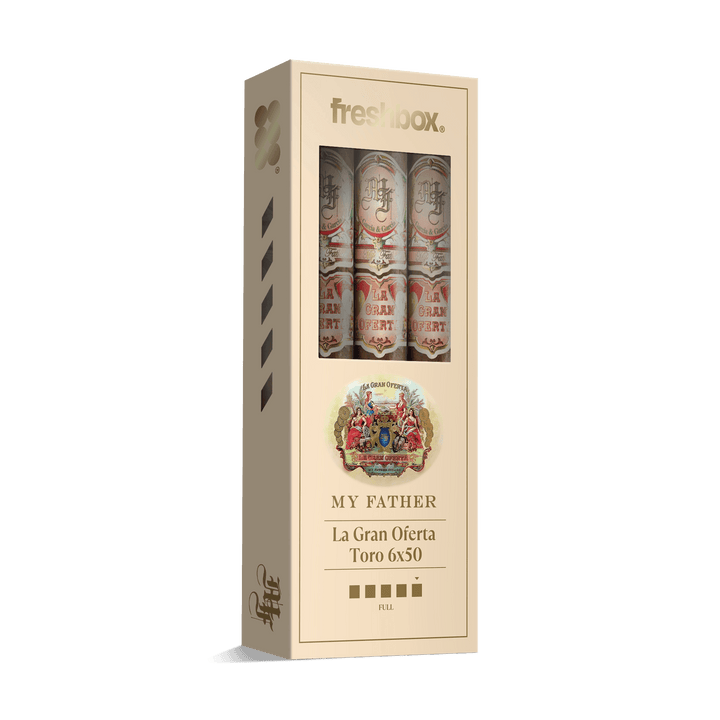 My Father La Gran Oferta Toro 6x50 FreshBox | Cigar 3-Pack FreshBox My Father 