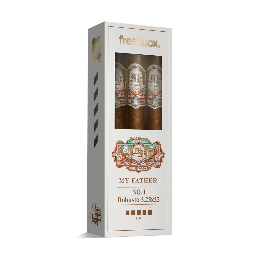 My Father NO. 1 Robusto 5.25x52 FreshBox | Cigar 3-Pack FreshBox My Father 