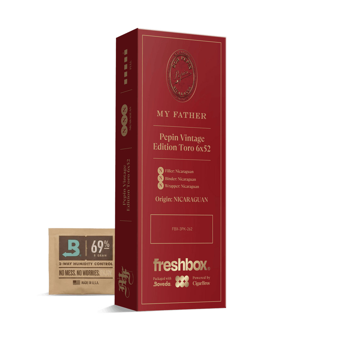 My Father Pepin Vintage Edition Toro 6x52 FreshBox | Cigar 3-Pack FreshBox My Father 