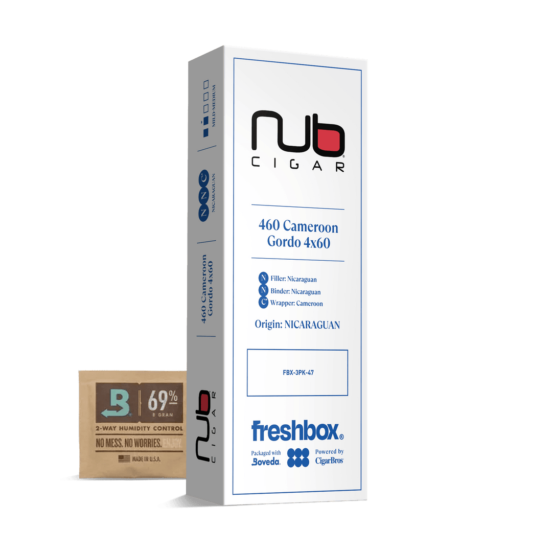 Nub 460 Cameroon 4x60 FreshBox | Cigar 3-Pack FreshBox Nub 