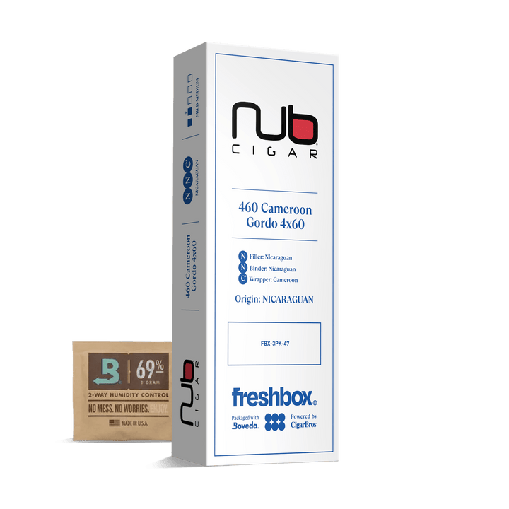 Nub 460 Cameroon 4x60 FreshBox | Cigar 3-Pack FreshBox Nub 