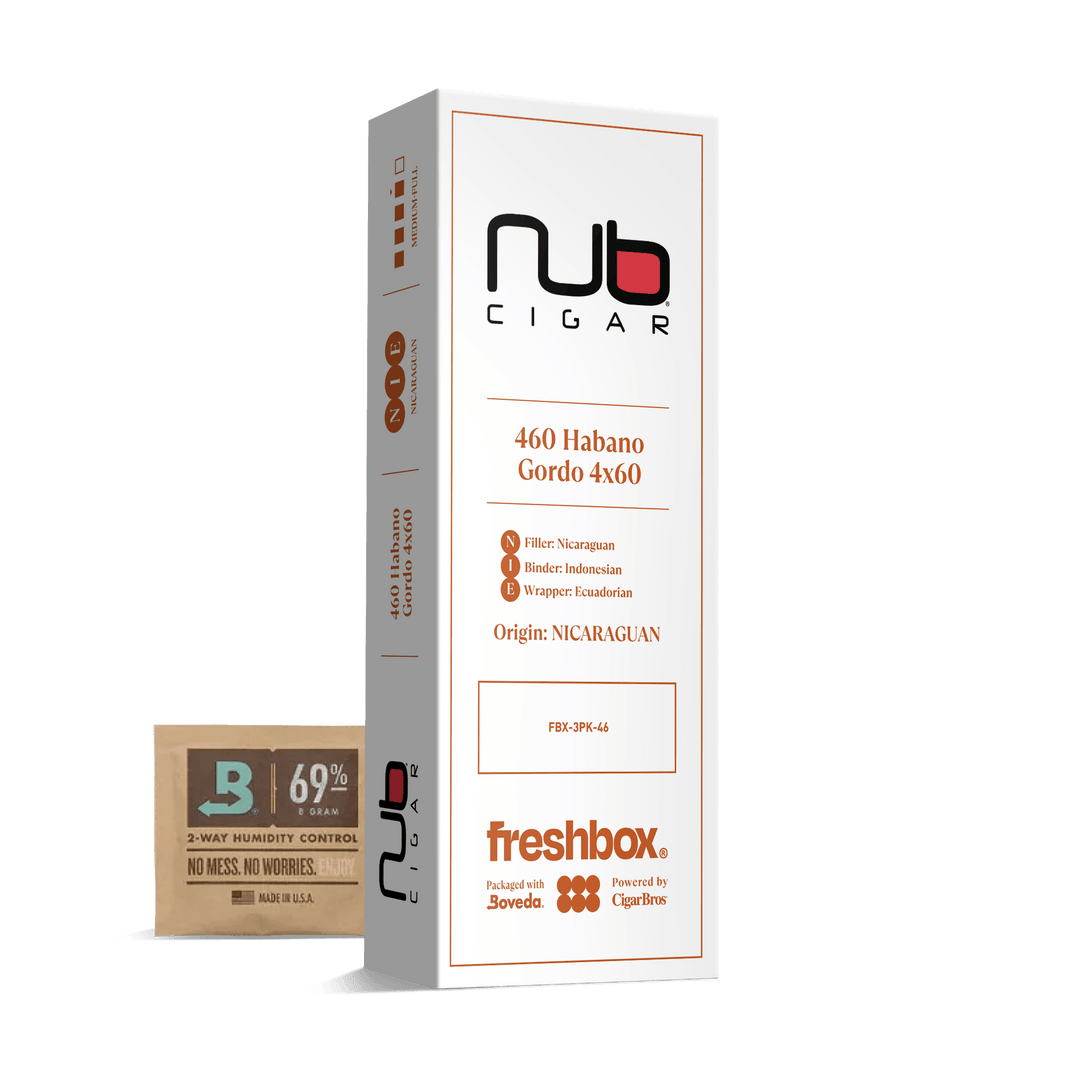 Nub 460 Habano 4x60 FreshBox | Cigar 3-Pack FreshBox Nub 