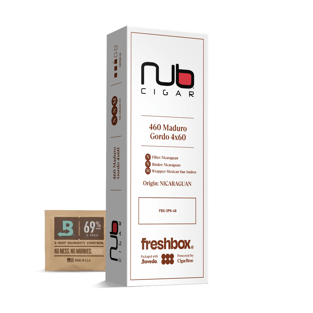 Nub 460 Maduro 4x60 FreshBox | Cigar 3-Pack FreshBox Nub 