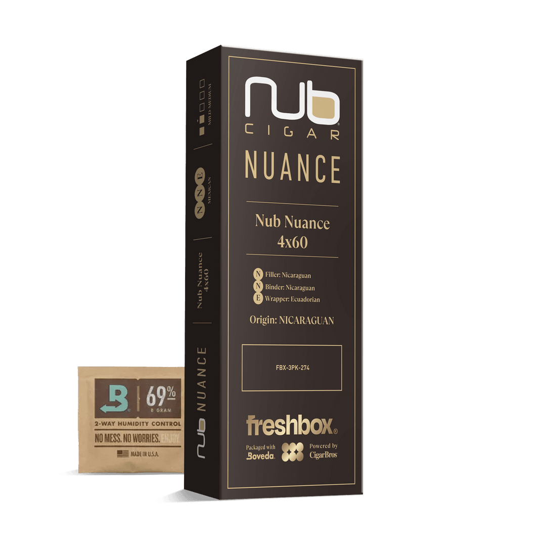 Nub Nuance 4x60 FreshBox | Cigar 3-Pack FreshBox Nub 