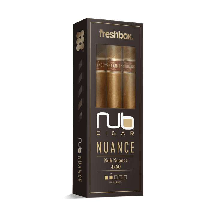 Nub Nuance 4x60 FreshBox | Cigar 3-Pack FreshBox Nub 