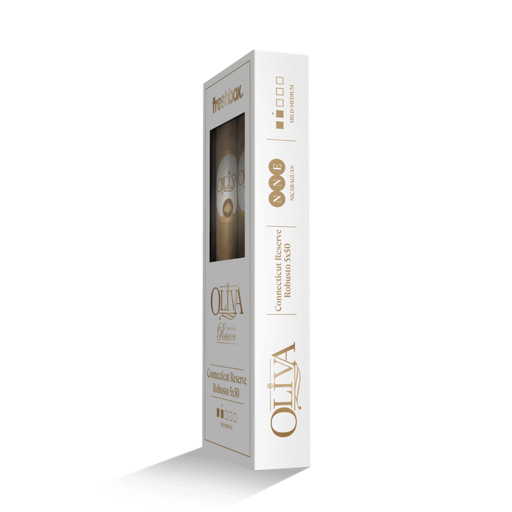 Oliva Connecticut Reserve Robusto 5x50 FreshBox | Cigar 3-Pack FreshBox Oliva 