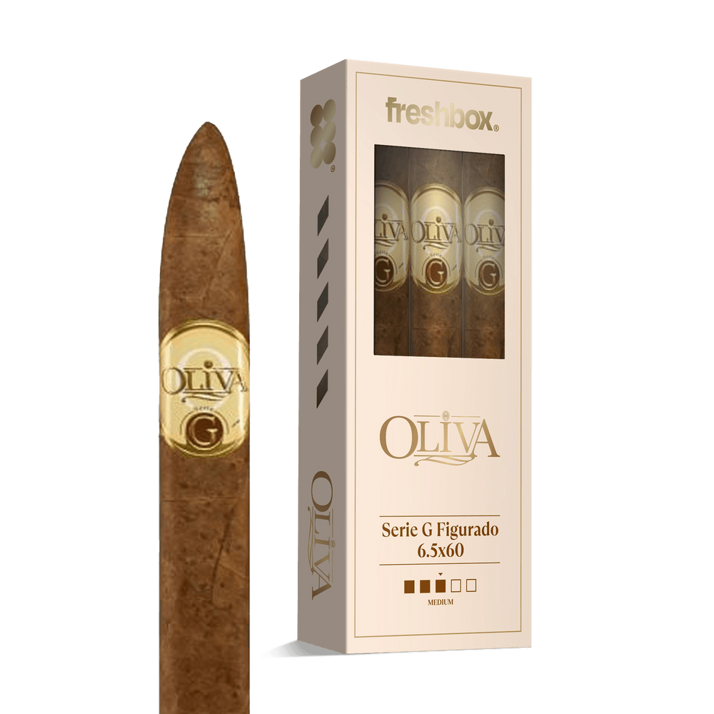 Oliva Serie G Figurado 6.5x60 FreshBox | Cigar 3-Pack FreshBox Oliva 