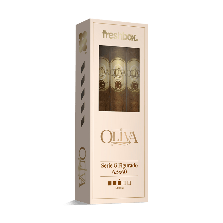 Oliva Serie G Figurado 6.5x60 FreshBox | Cigar 3-Pack FreshBox Oliva 