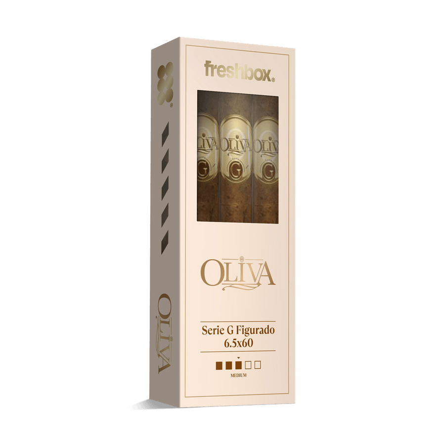 Oliva Serie G Figurado 6.5x60 FreshBox | Cigar 3-Pack FreshBox Oliva 